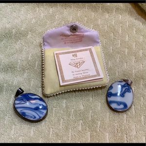 Two China pendants
